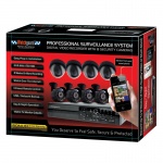 Completa 8 canali Watchguard H.264 DVR con 1TB e kit telecamera